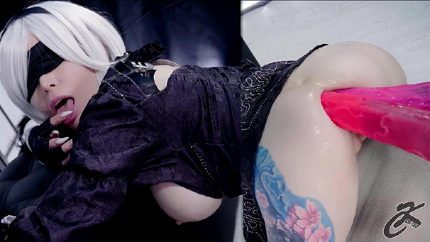 Blonde Cosplay Characters Enjoy Hardcore Penetration - Neko, 2B, Fallout